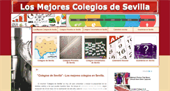 Desktop Screenshot of colegios-sevilla.es